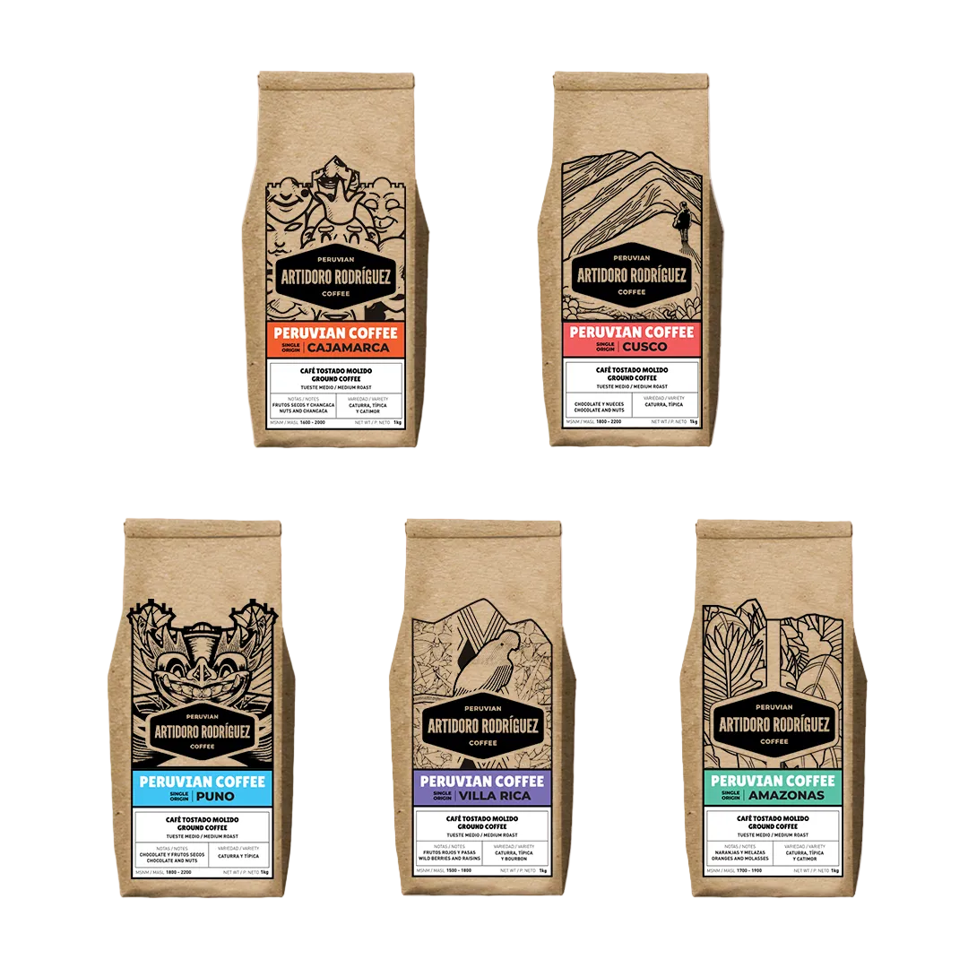 Pack "El Explorador" 250gr de cada origen