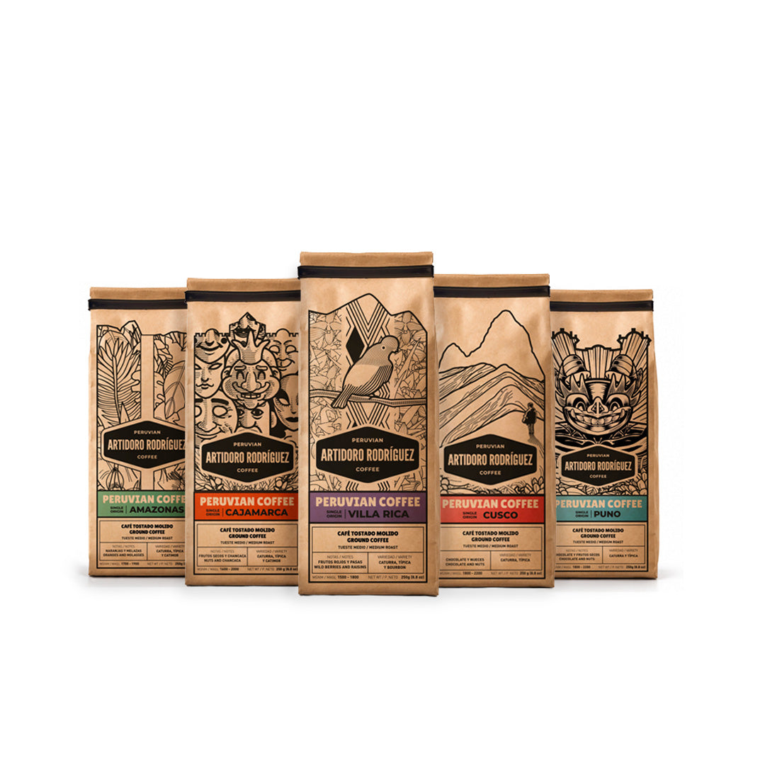 Pack "El Explorador" 250gr de cada origen