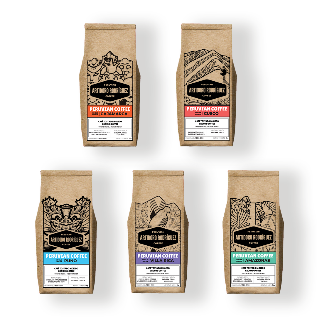 Pack "El Explorador" 250gr de cada origen