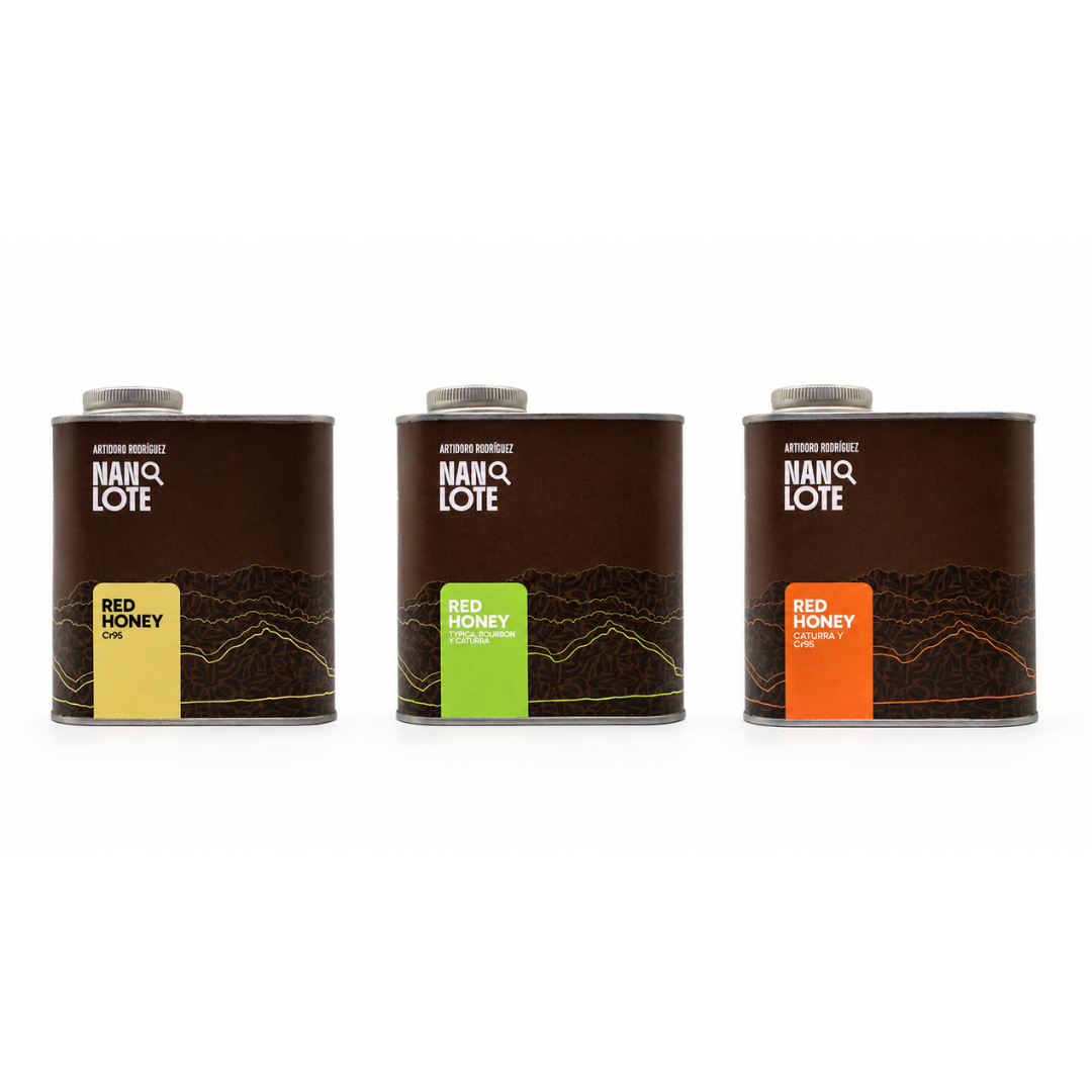 Trilogía Varietal Red Honey | 3 NanoLotes 600gr